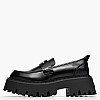 Buffalo Aspen Womens Moccasin Buffalo Aspen-Black
