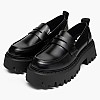 Buffalo Aspen Womens Moccasin Buffalo Aspen-Black