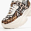 Buffalo Bliss Womens Casual Shoe Buffalo Bliss-Leopard