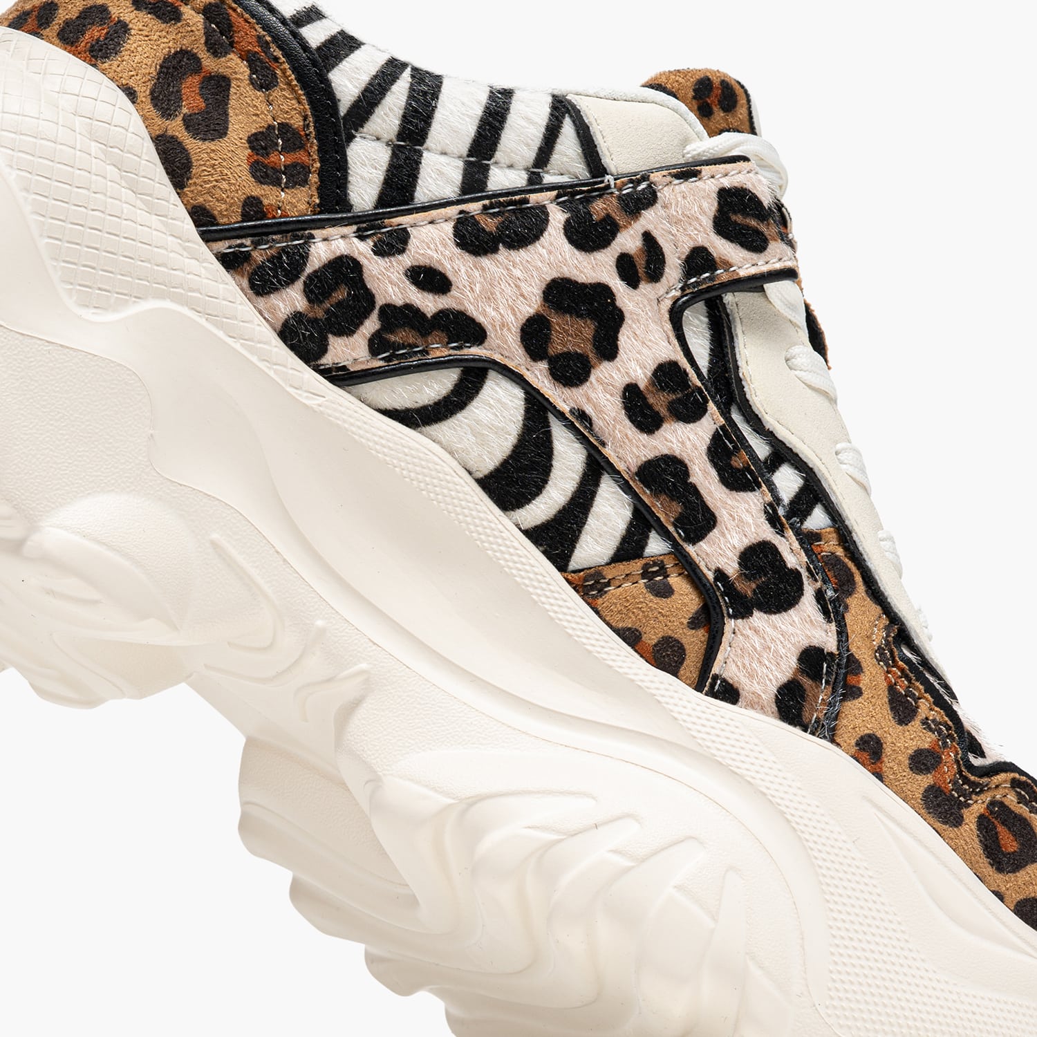 Buffalo Bliss Womens Casual Shoe Buffalo Bliss-Leopard
