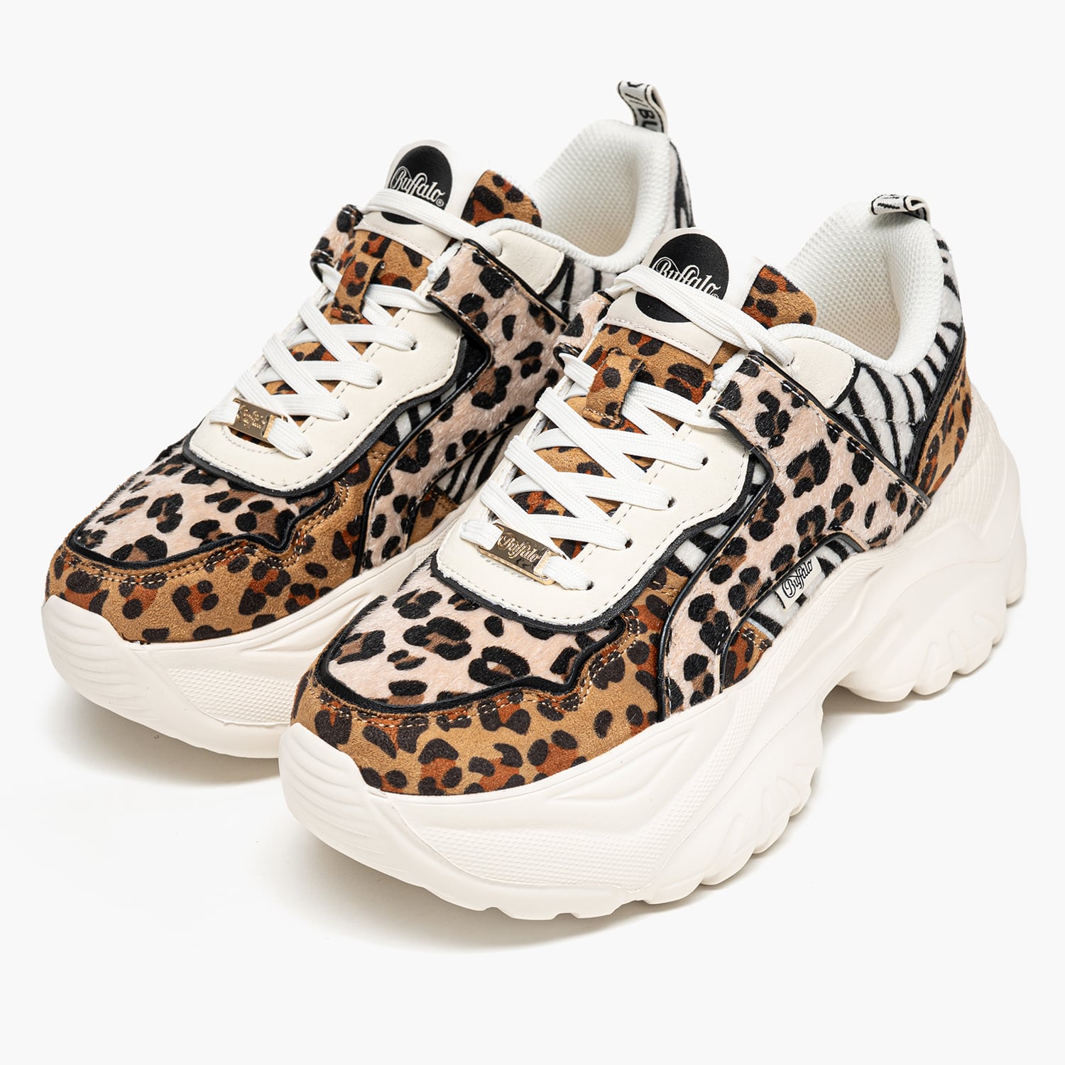 Buffalo Bliss Womens Casual Shoe Buffalo Bliss-Leopard