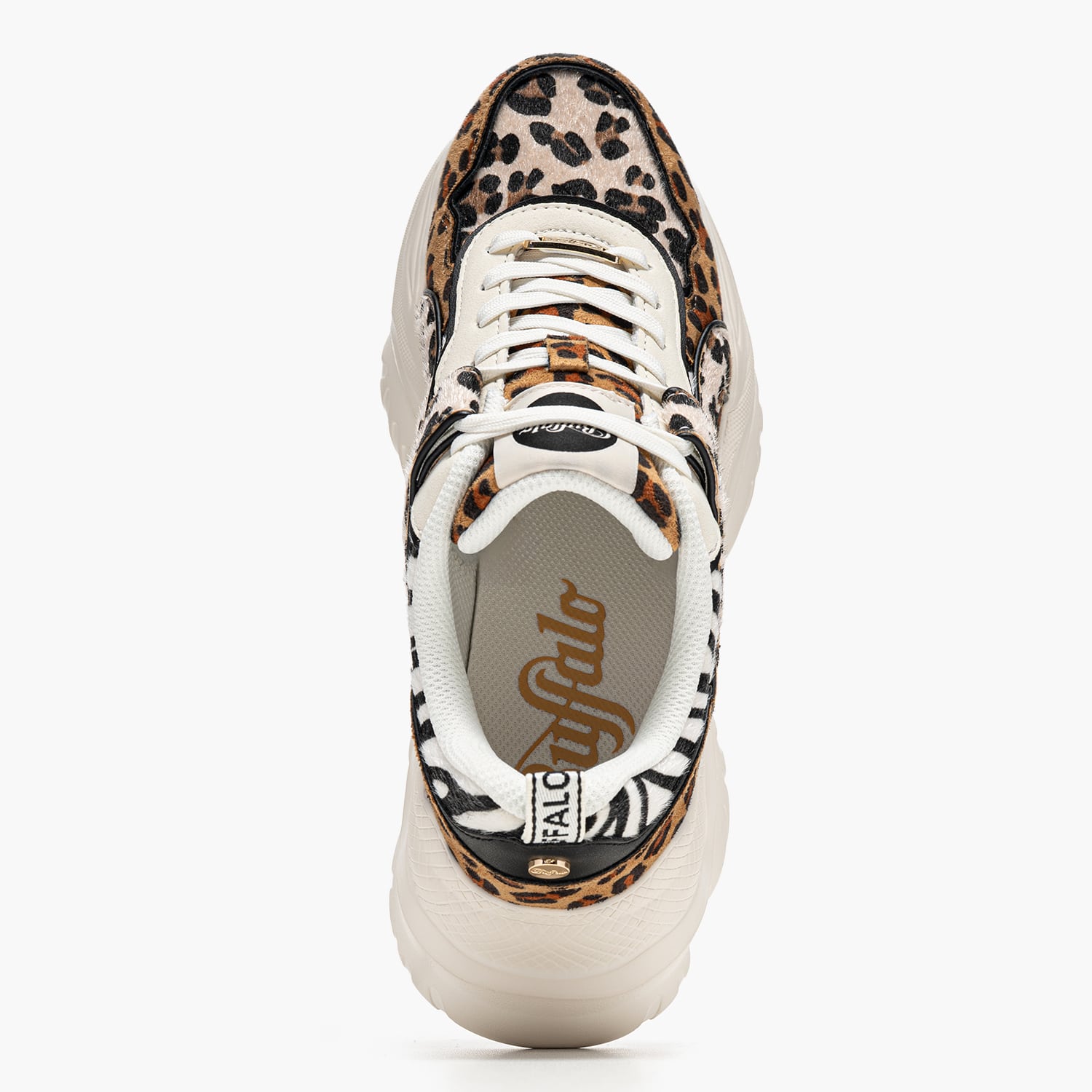Buffalo Bliss Womens Casual Shoe Buffalo Bliss-Leopard