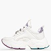 Buffalo Bnr.Ice Γυναικείο Παπούτσι Casual Buffalo Bnr.Ice-White