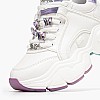 Buffalo Bnr.Ice Γυναικείο Παπούτσι Casual Buffalo Bnr.Ice-White