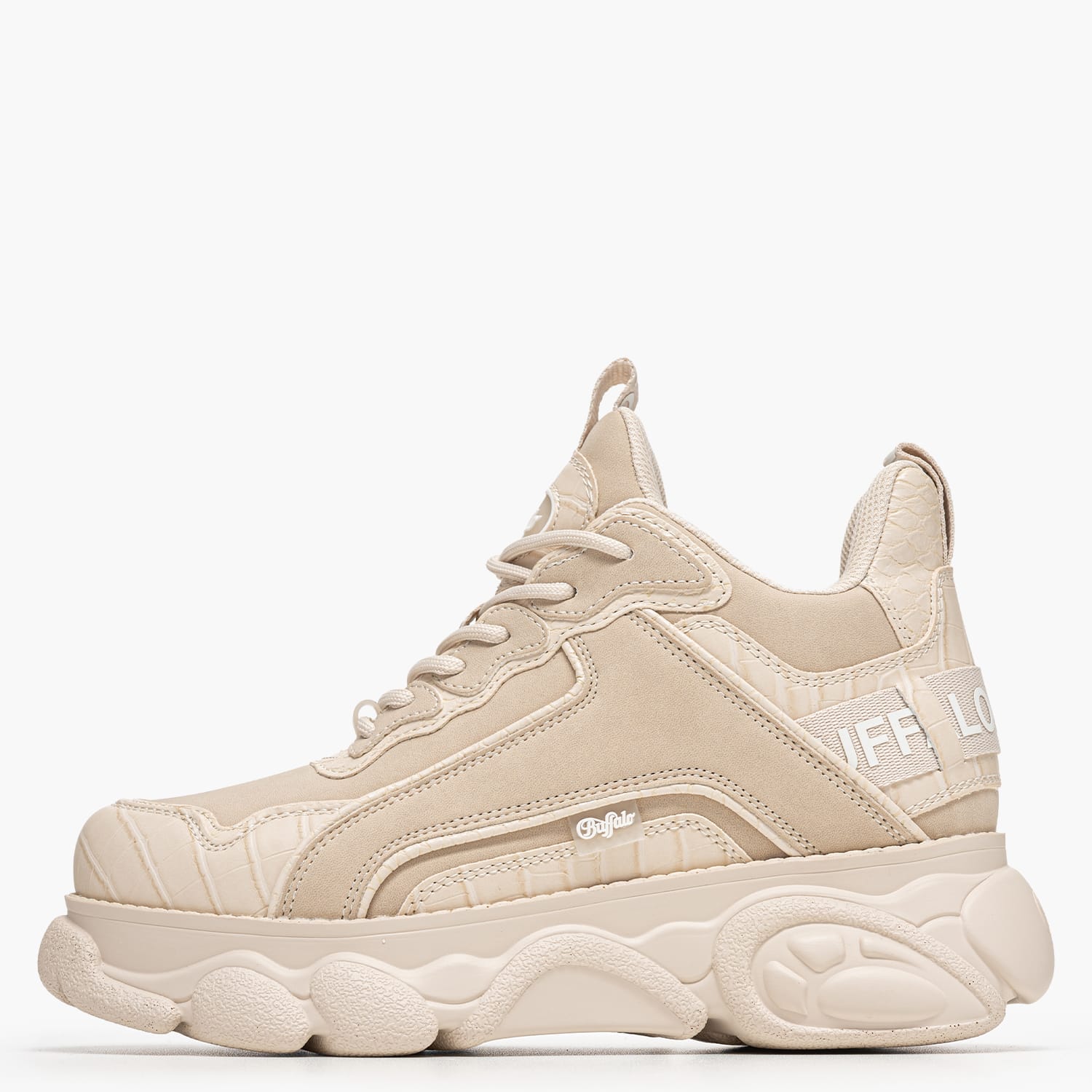 Buffalo Chai.Anml Γυναικείο Παπούτσι Casual Buffalo Chai.Anml-Beige