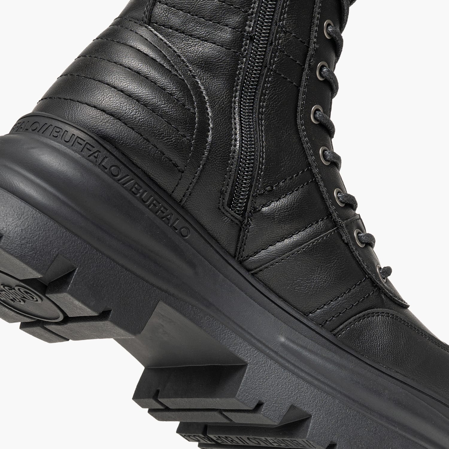 Buffalo Dione Γυναικείο Μποτάκι Buffalo Dione-Black