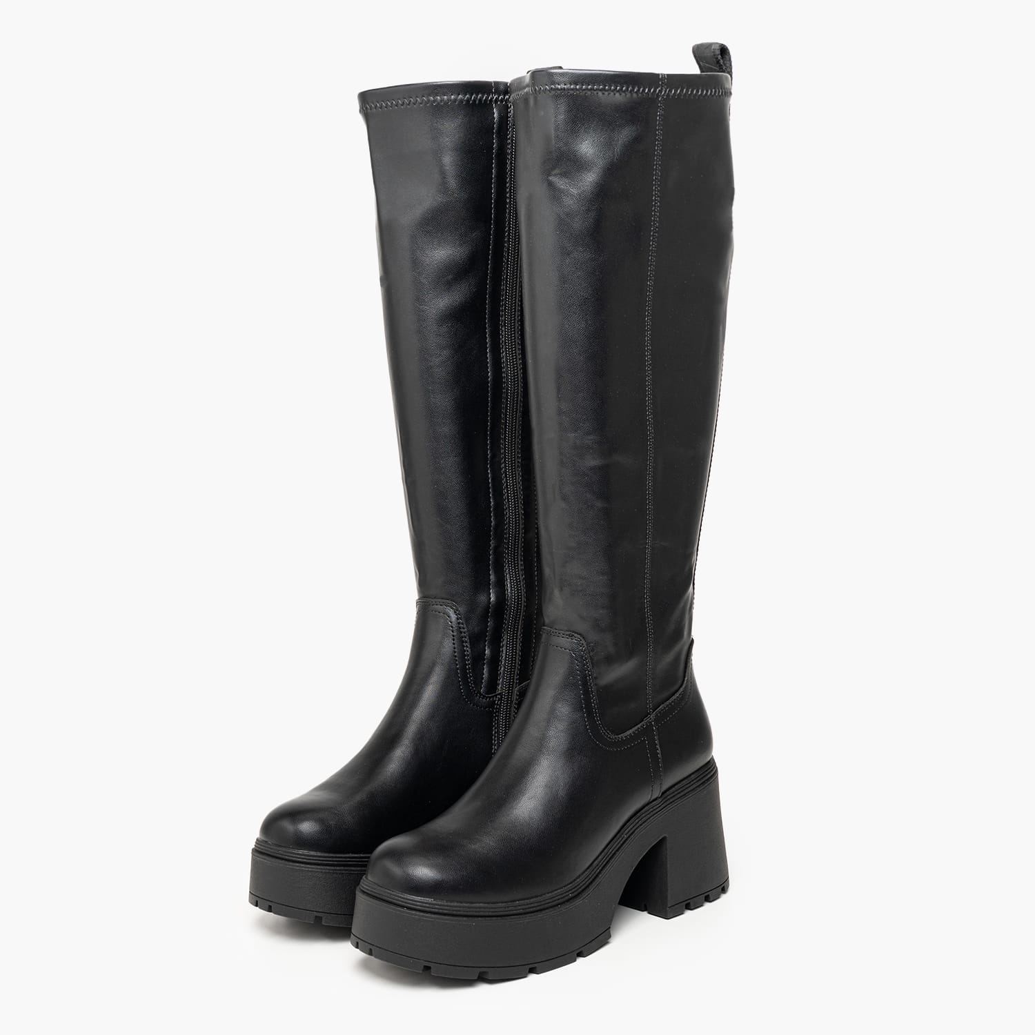 Buffalo Mila.Hi Γυναικεία Μπότα Buffalo Mila.Hi-Black