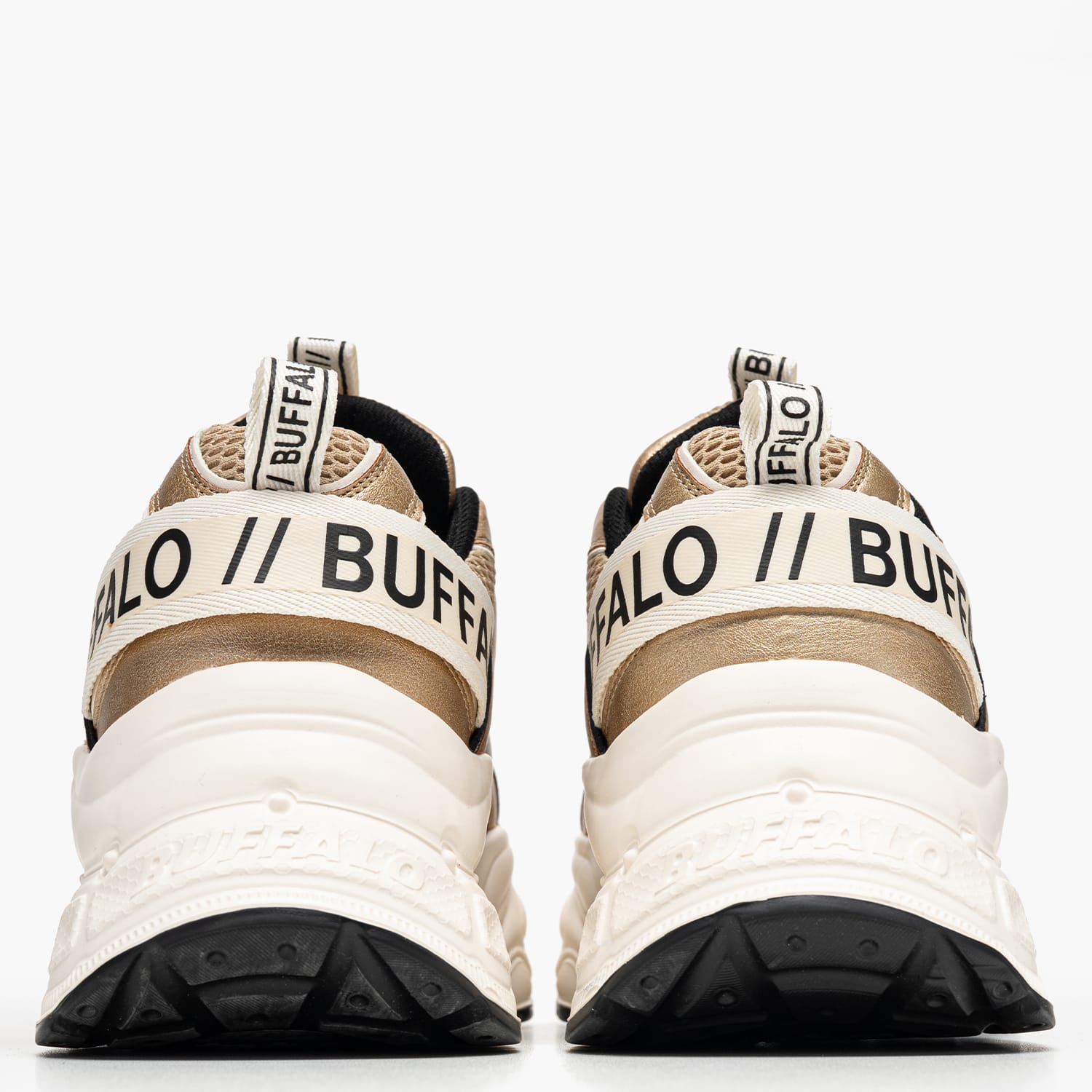 Buffalo Yuno.Cg Γυναικείο Παπούτσι Casual Buffalo Yuno.Cg-Gold
