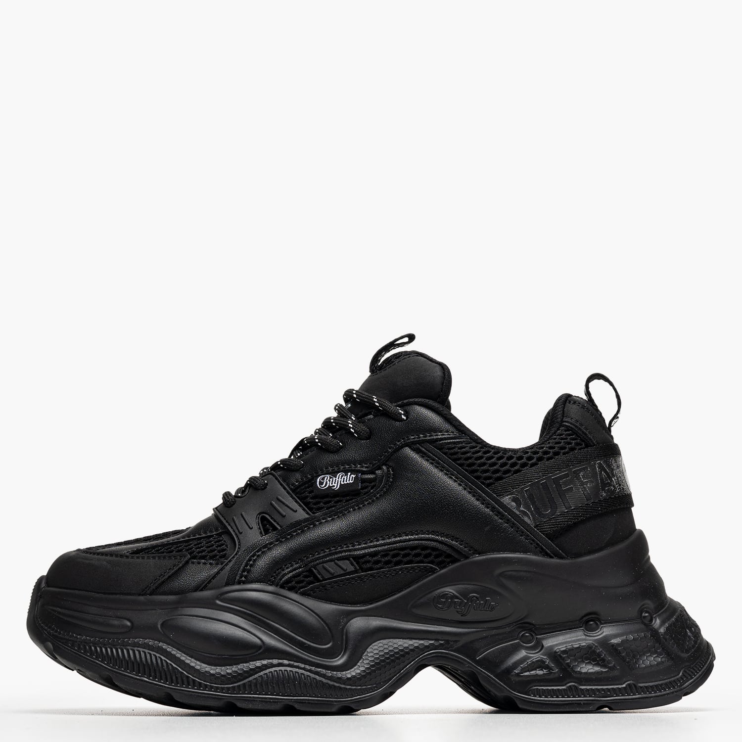 Buffalo Yuno Womens Casual Shoe Buffalo Yuno-Black
