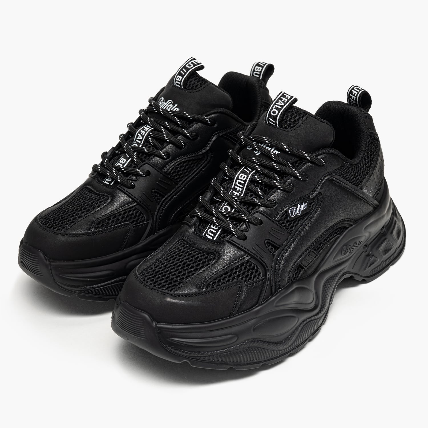 Buffalo Yuno Womens Casual Shoe Buffalo Yuno-Black
