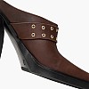 Mortoglou D.Emily Womens Mule Mortoglou D.Emily-Brown