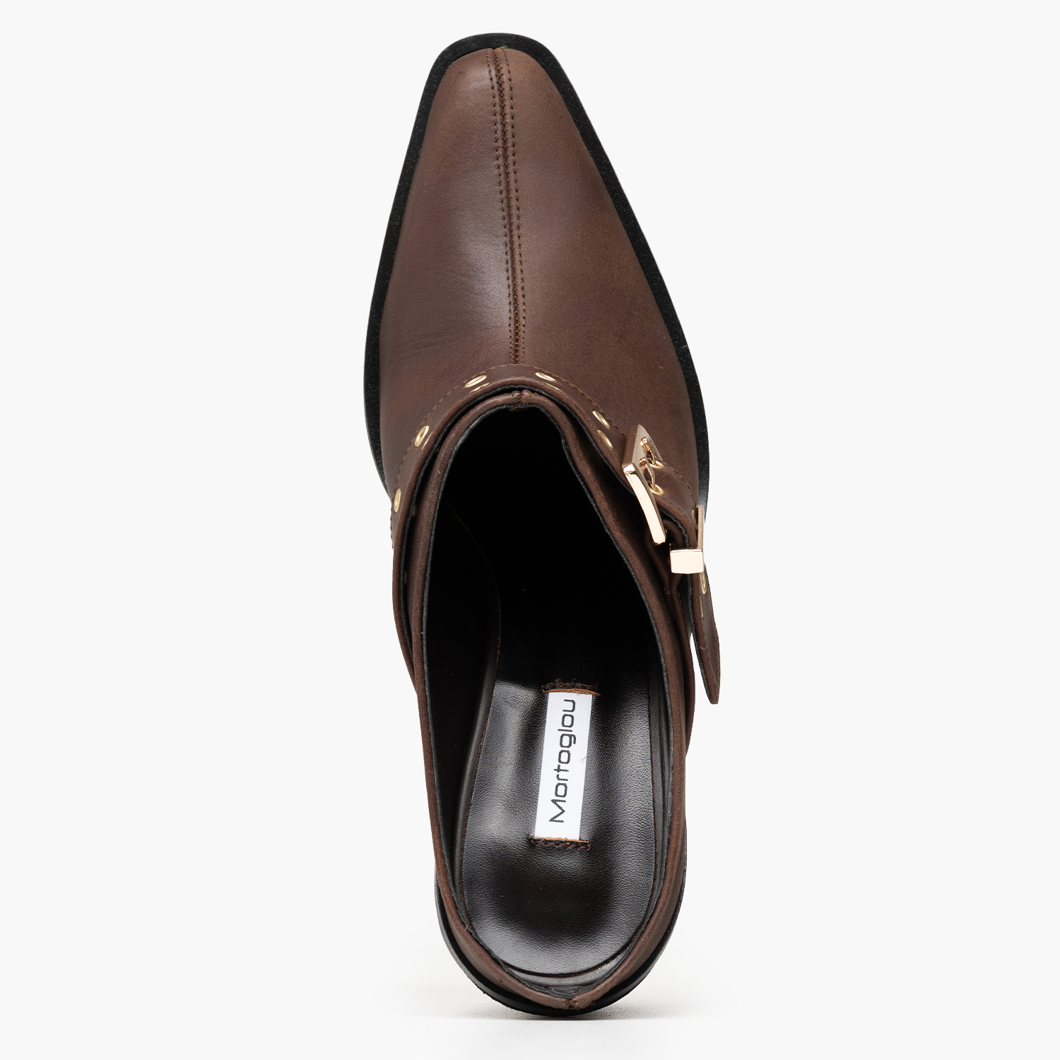 Mortoglou D.Emily Womens Mule Mortoglou D.Emily-Brown