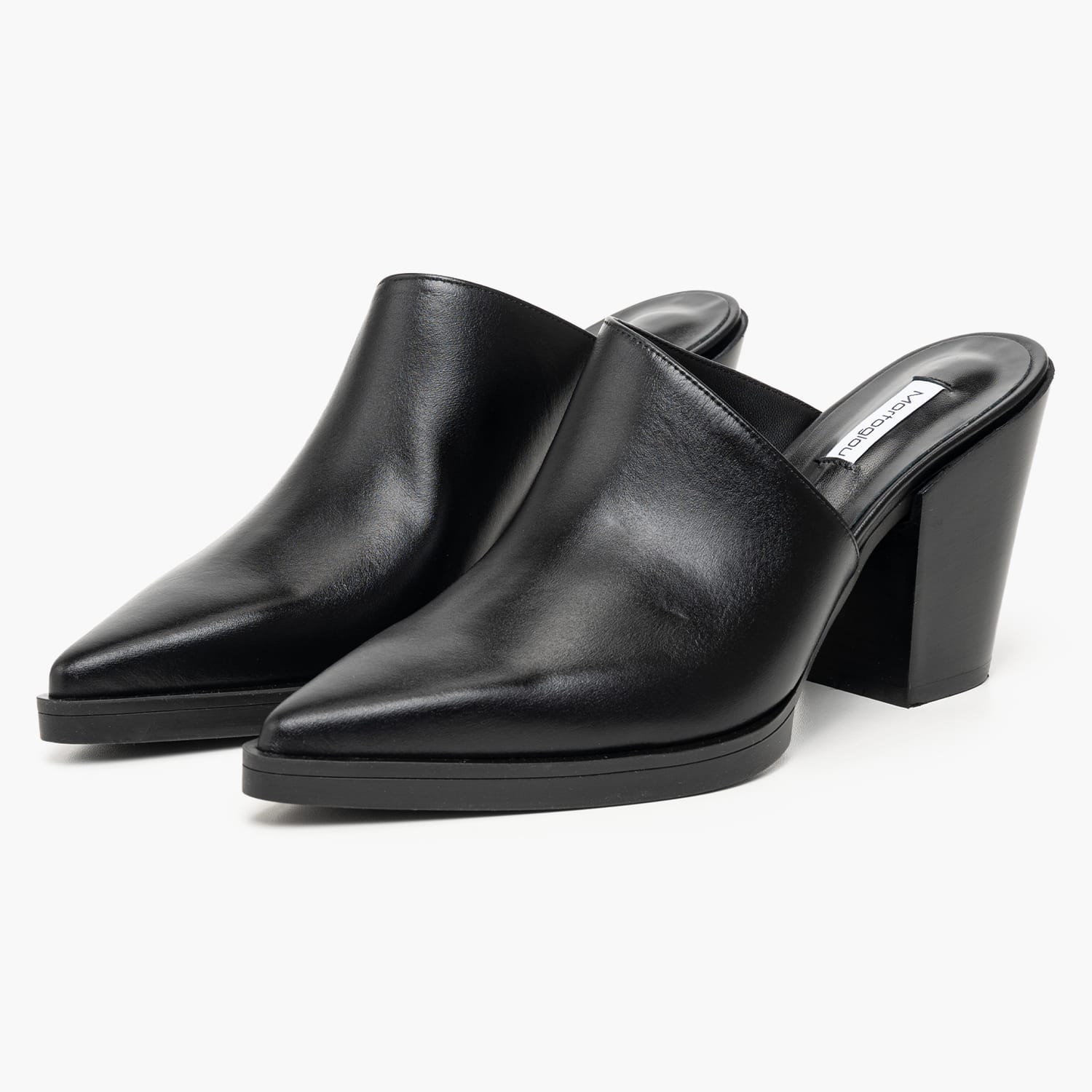 Mortoglou Tatyana Γυναικείο Mule Mortoglou Tatyana-Black