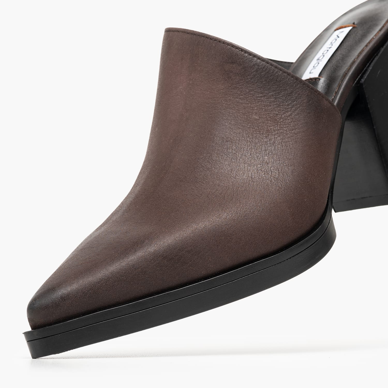 Mortoglou Tatyana Γυναικείο Mule Mortoglou Tatyana-Brown
