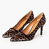 Kalogirou Semiramis Womens Pump & Peeptoe Low Kalogirou Semiramis-Leopard