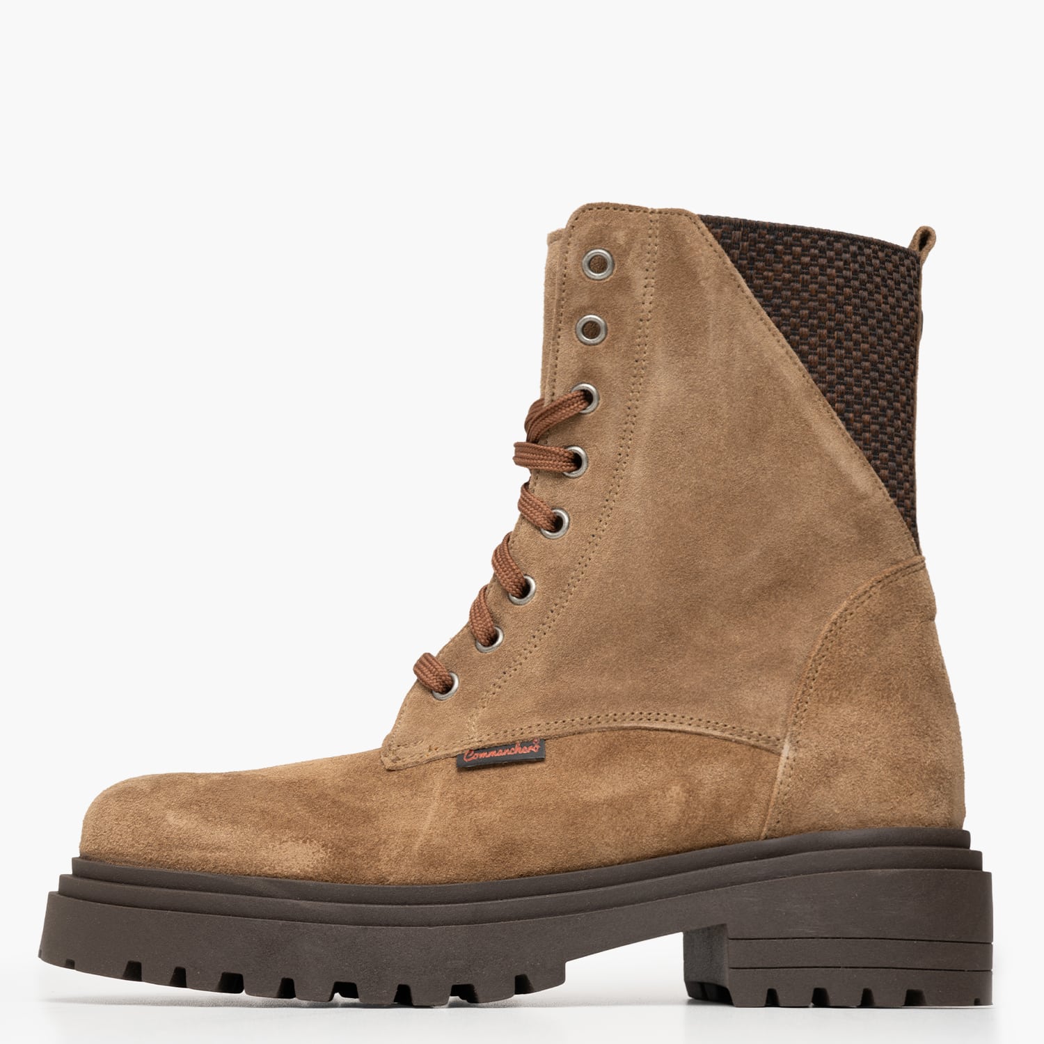Mortoglou 51362 Γυναικείο Μποτάκι Mortoglou 51362-Beige