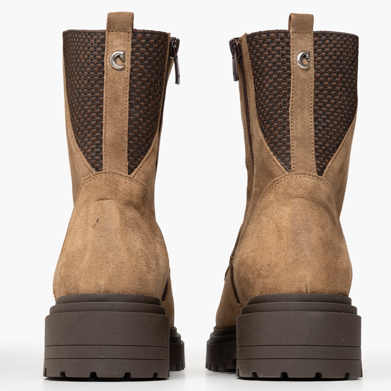 Mortoglou 51362 Γυναικείο Μποτάκι Mortoglou 51362-Beige