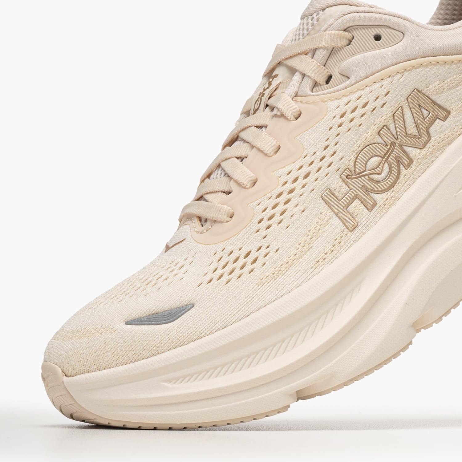Hoka Bondi9 Γυναικείο Παπούτσι Casual Hoka Bondi9-Beige