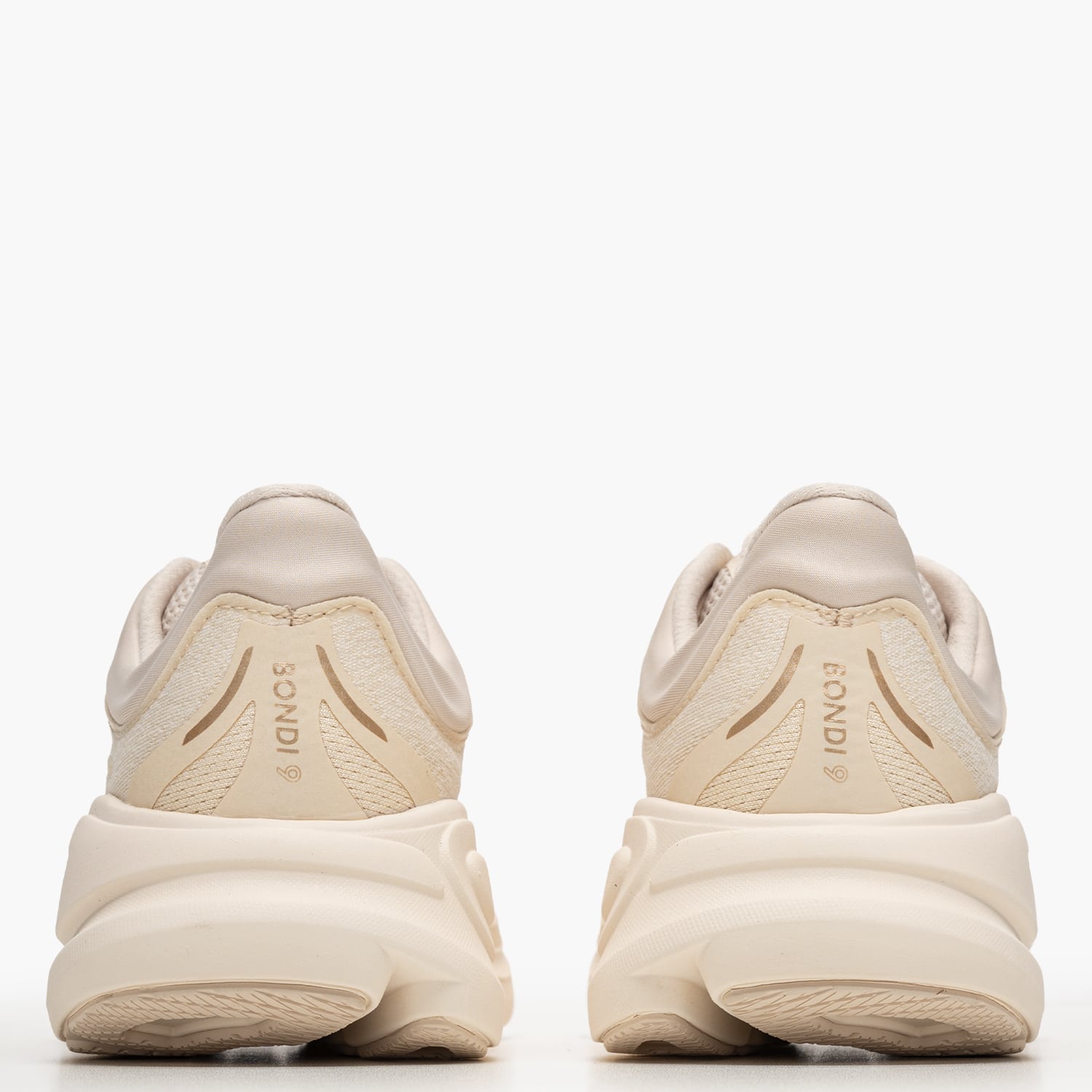 Hoka Bondi9 Γυναικείο Παπούτσι Casual Hoka Bondi9-Beige