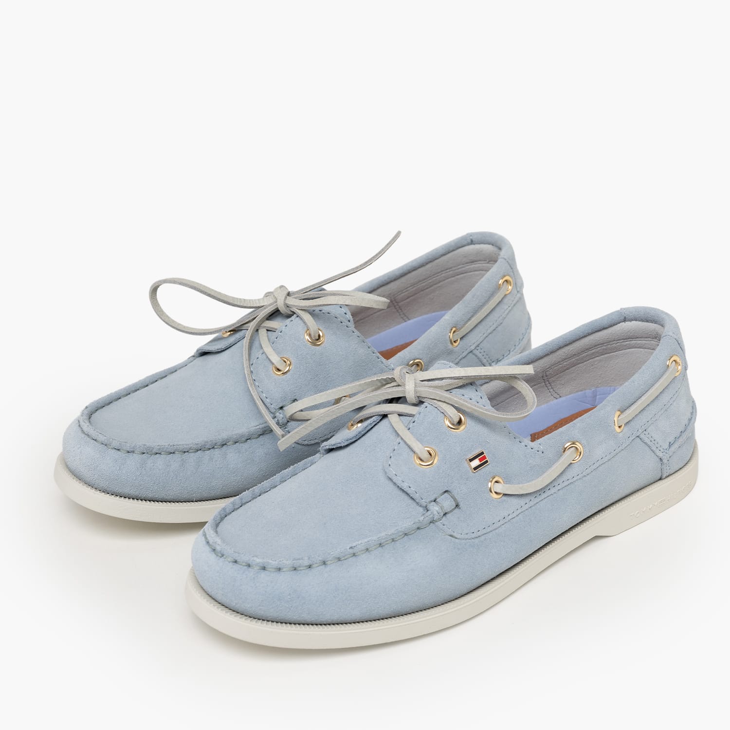 Tommy Hilfiger Boat.Suede-Blue