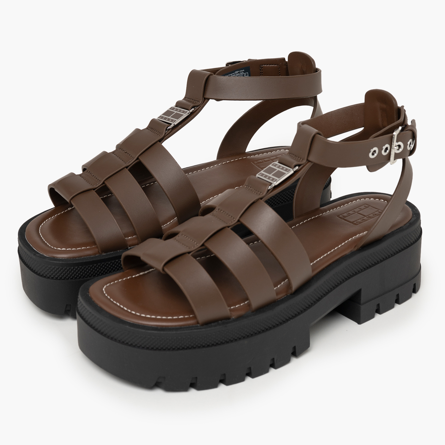 Tommy Hilfiger Fisherman.Leather-Brown