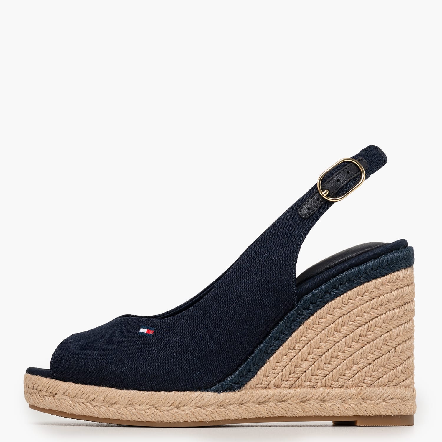 Tommy Hilfiger Flag.Slingback Γυναικεία Πλατφόρμα Ψηλή