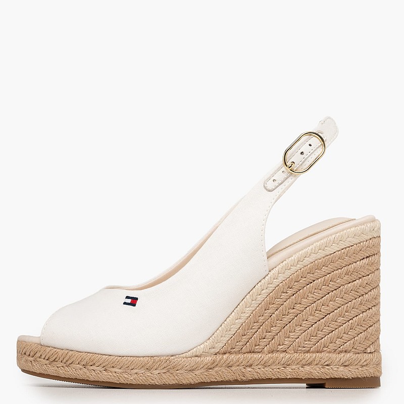 Tommy Hilfiger Flag.Slingback Γυναικεία Πλατφόρμα Ψηλή