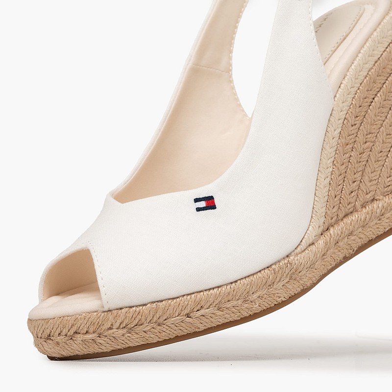 Tommy Hilfiger Flag.Slingback Γυναικεία Πλατφόρμα Ψηλή