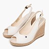 Tommy Hilfiger Flag.Slingback-White
