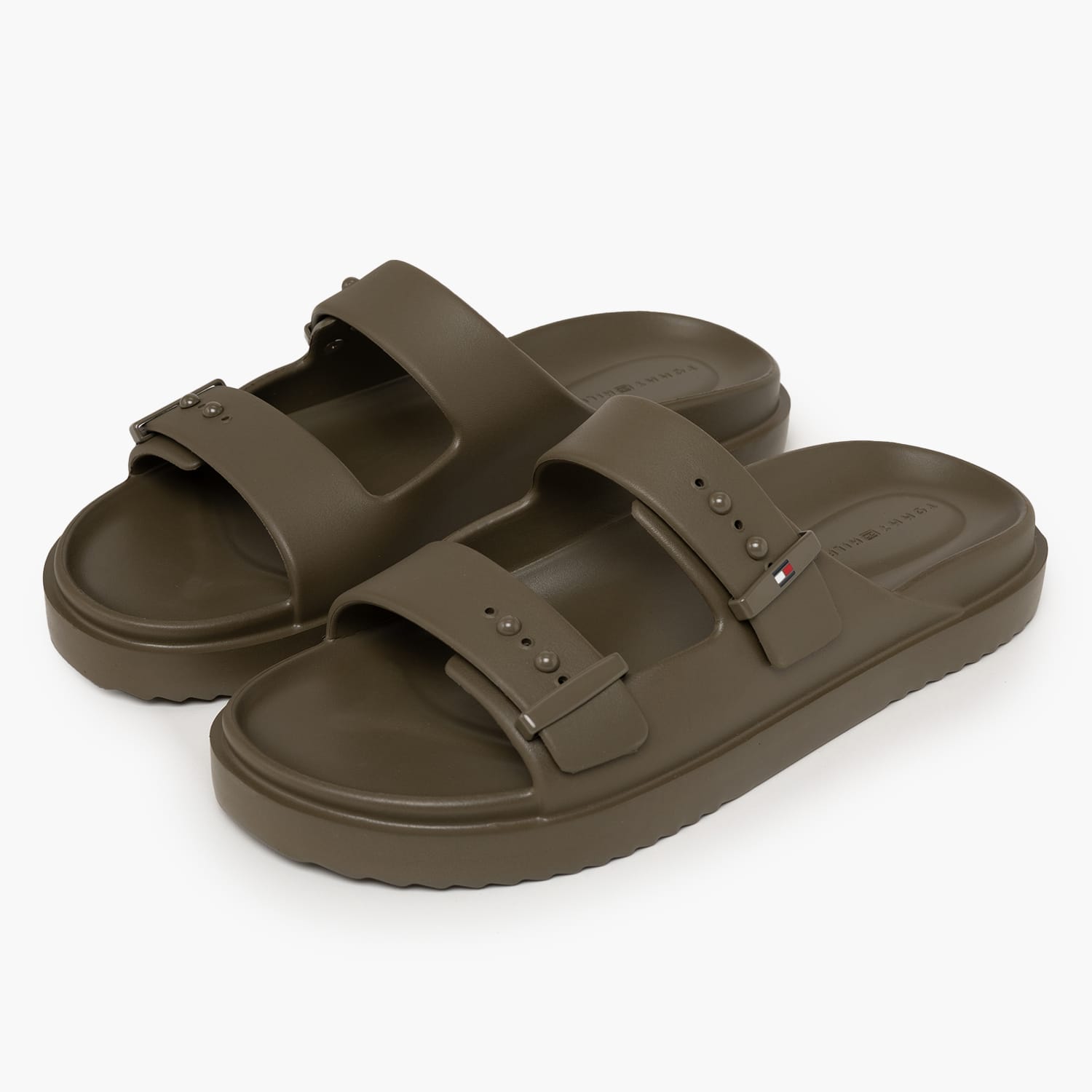 Tommy Hilfiger Pool.Slider-Olive
