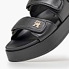 Tommy Hilfiger Sandal.Platform-Black