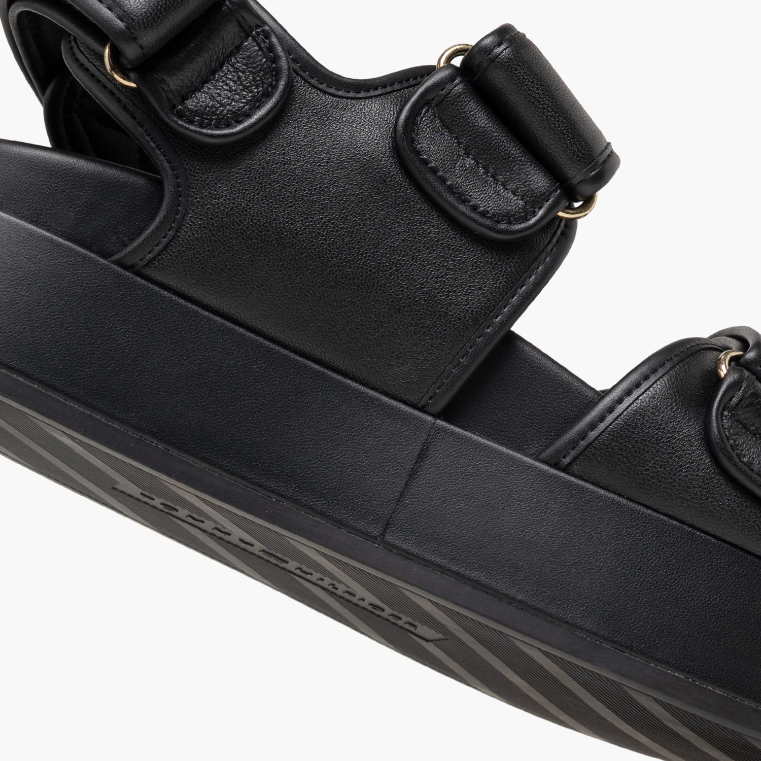 Tommy Hilfiger Sandal.Platform-Black