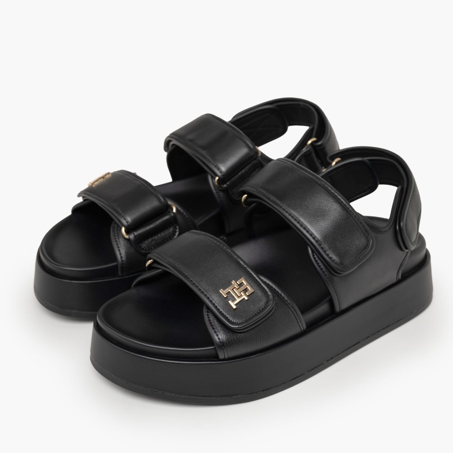 Tommy Hilfiger Sandal.Platform-Black