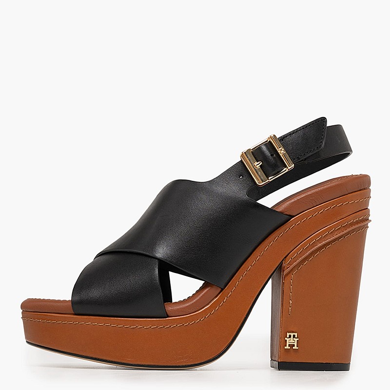 Tommy Hilfiger Wrapped.Heel Γυναικεία Πέδιλα