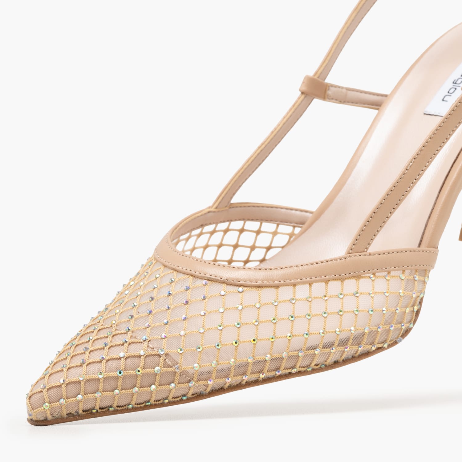 Mortoglou 2649.73843 Γυναικεία Γόβα & Peeptoe Ψηλή