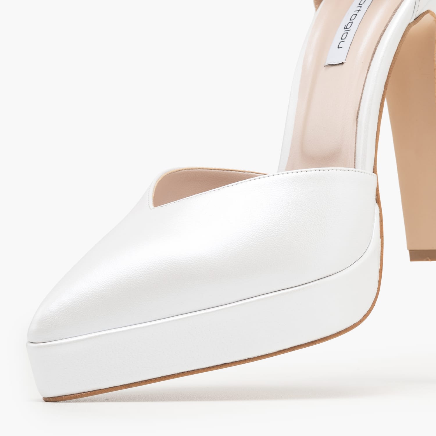 Mortoglou 2654.100505 Γυναικεία Γόβα & Peeptoe Ψηλή