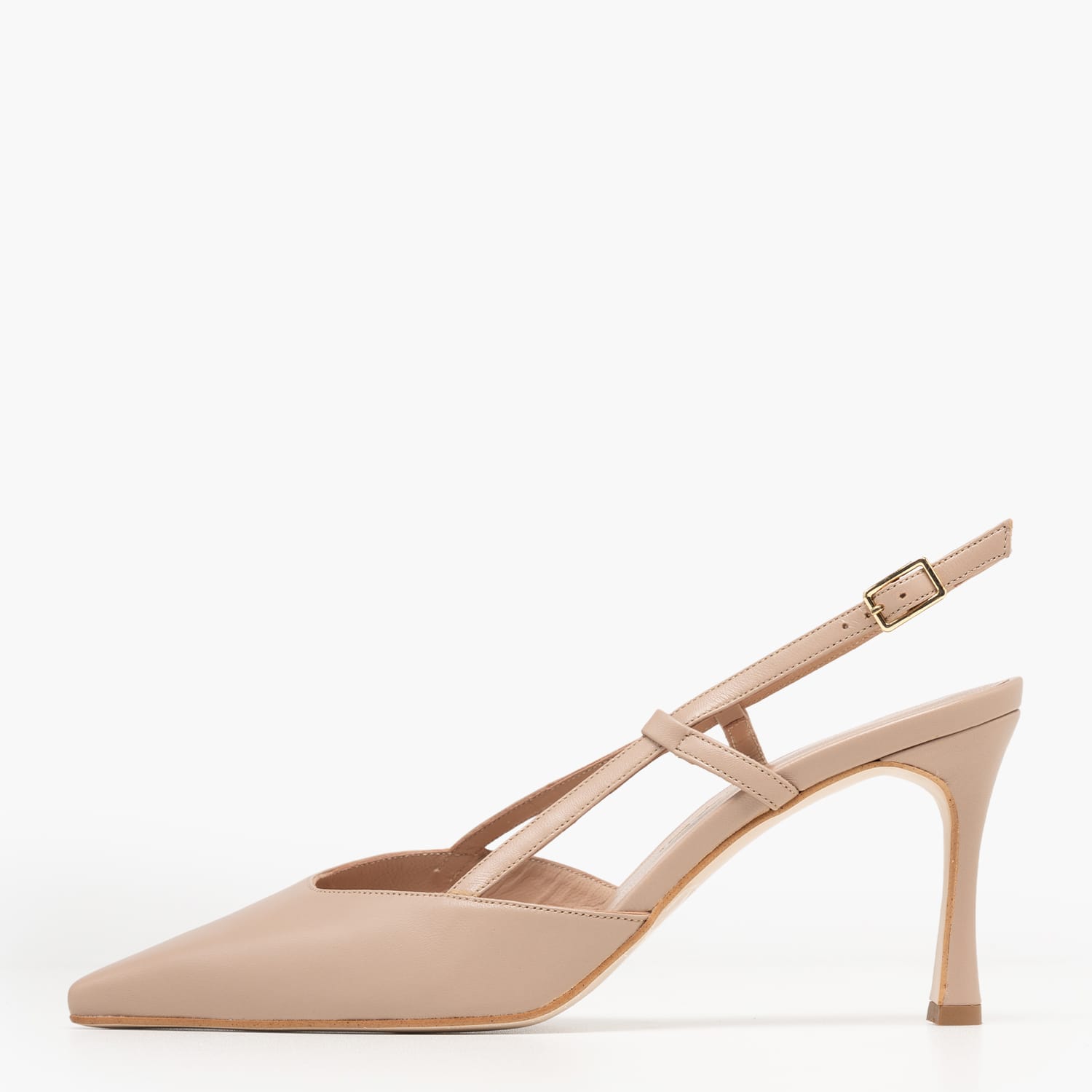 Mourtzi 71608 Γυναικεία Γόβα & Peeptoe Ψηλή