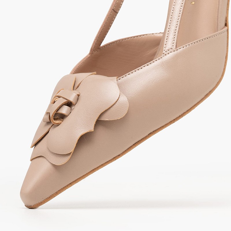 Mourtzi 71614 Γυναικεία Γόβα & Peeptoe Χαμηλή