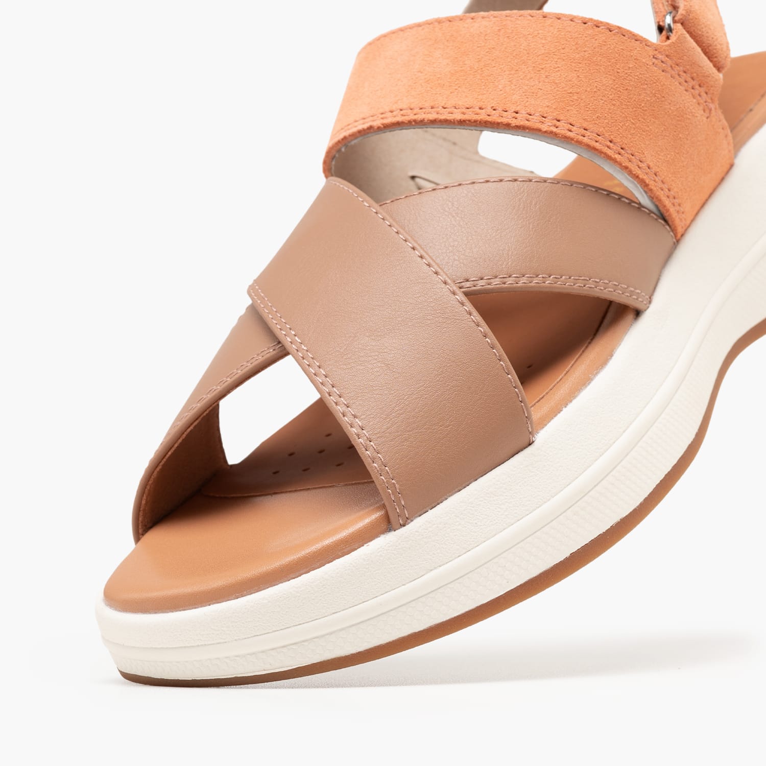 Geox Ecub.Spherica Γυναικεία Πλατφόρμα Χαμηλή