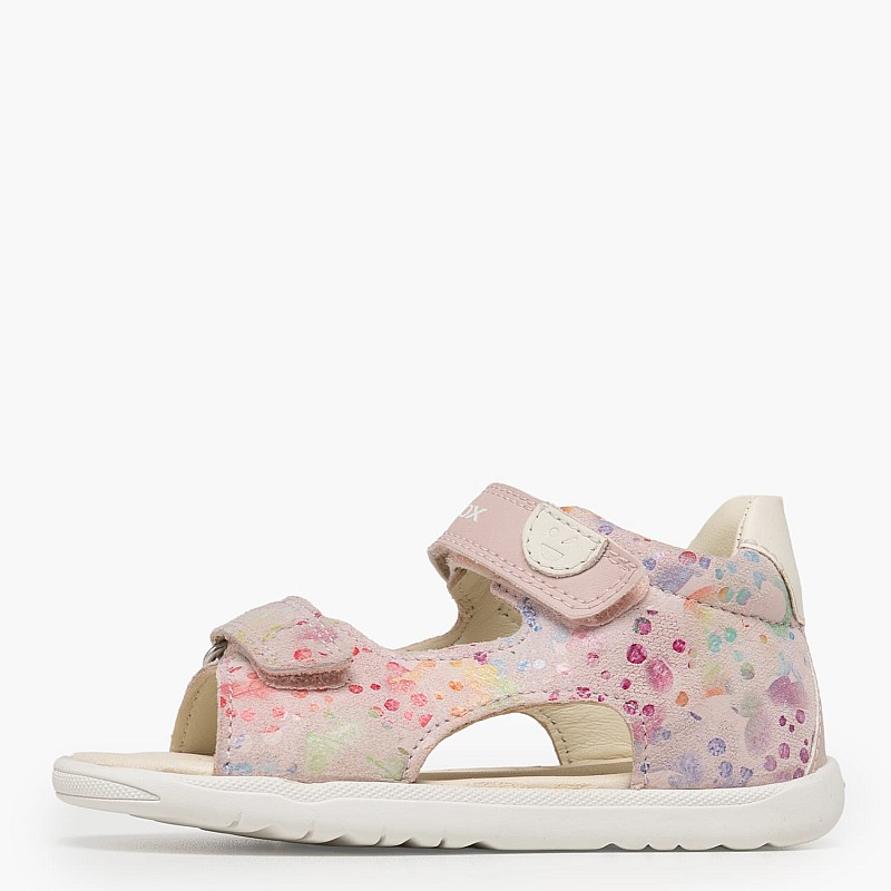 Geox Macchia.Pnk Παιδική Σαγιονάρα & Πέδιλο