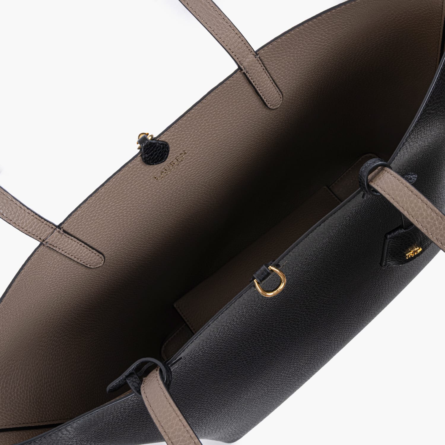 Ralph Lauren Rvrsble.Tote-Black