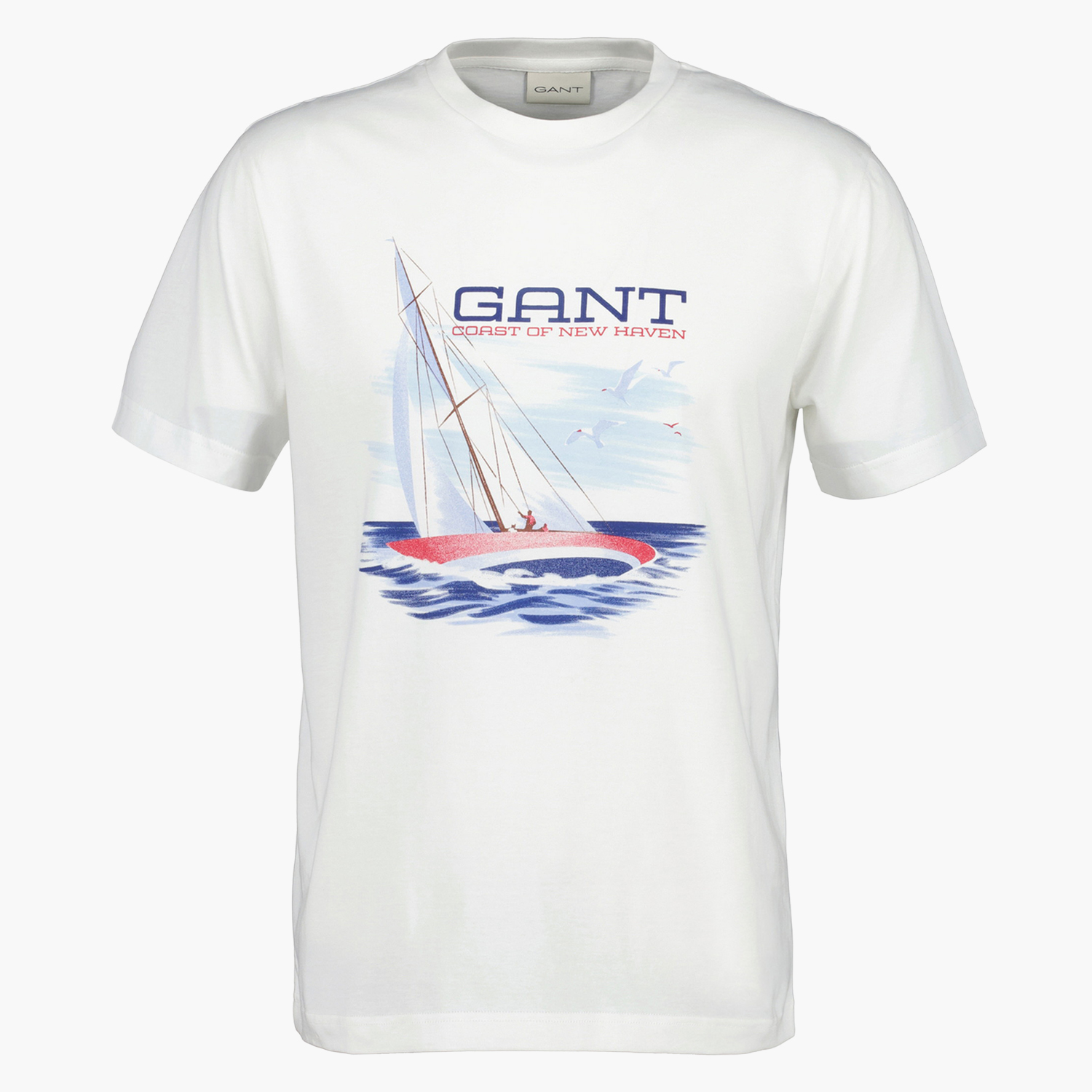 Gant Graphic.Ship-White