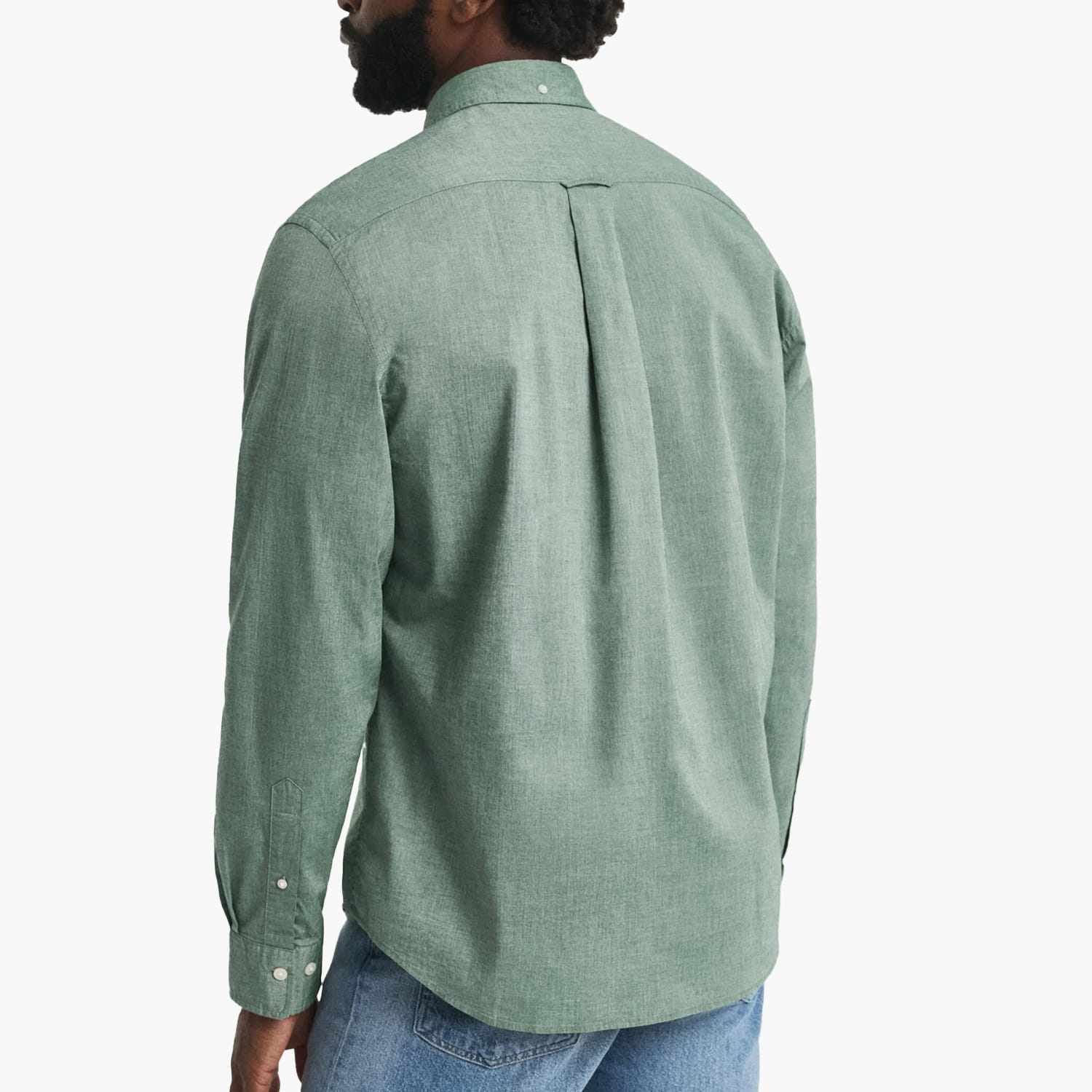 Gant Reg.Poplin-Green
