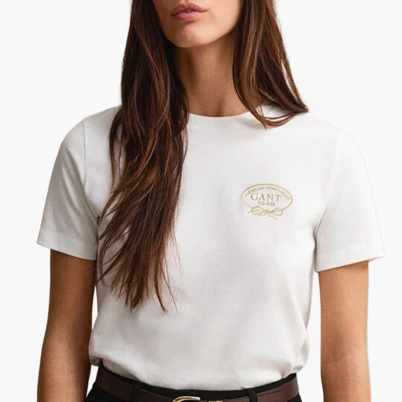 GANT Rope.Graphic Γυνακεία Μπλούζες