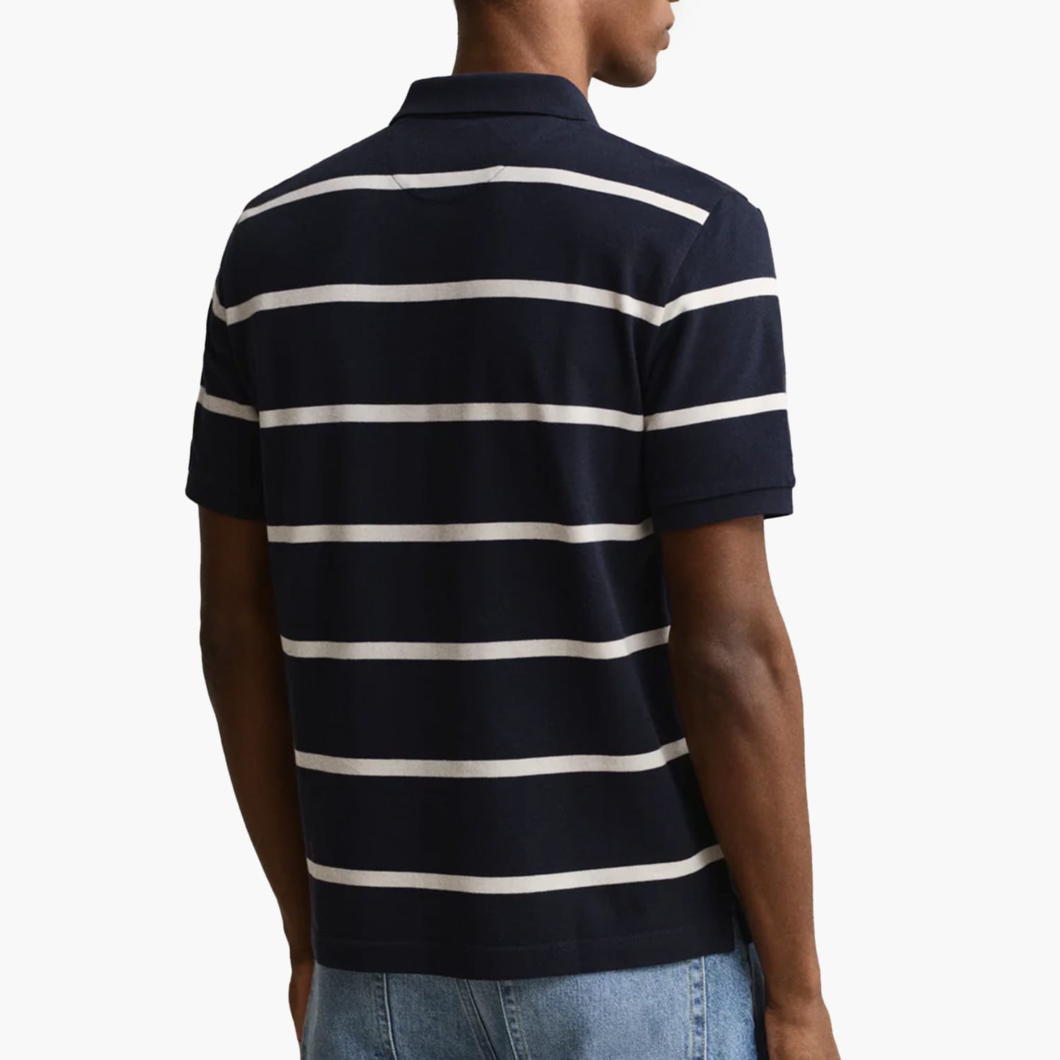 Gant Striped.Polo-DarkBlue