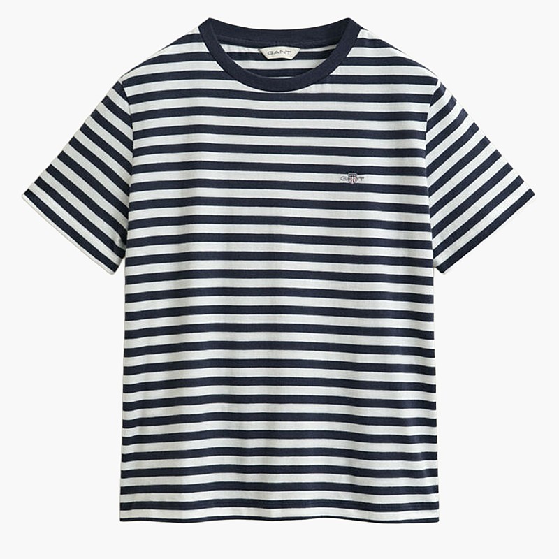 GANT Striped.Shield Γυνακεία Μπλούζα - Τοπ