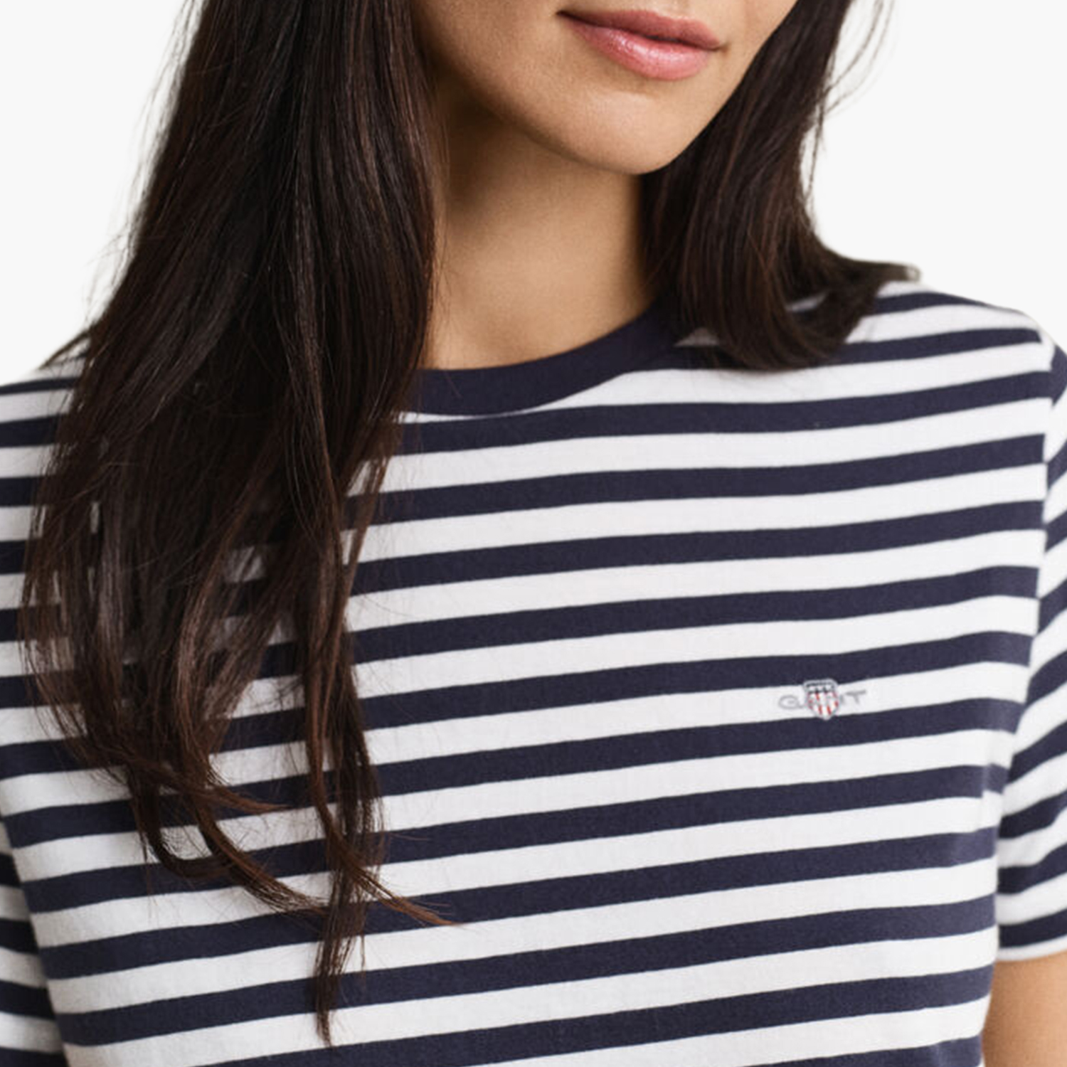 GANT Striped.Shield Γυνακεία Μπλούζα - Τοπ