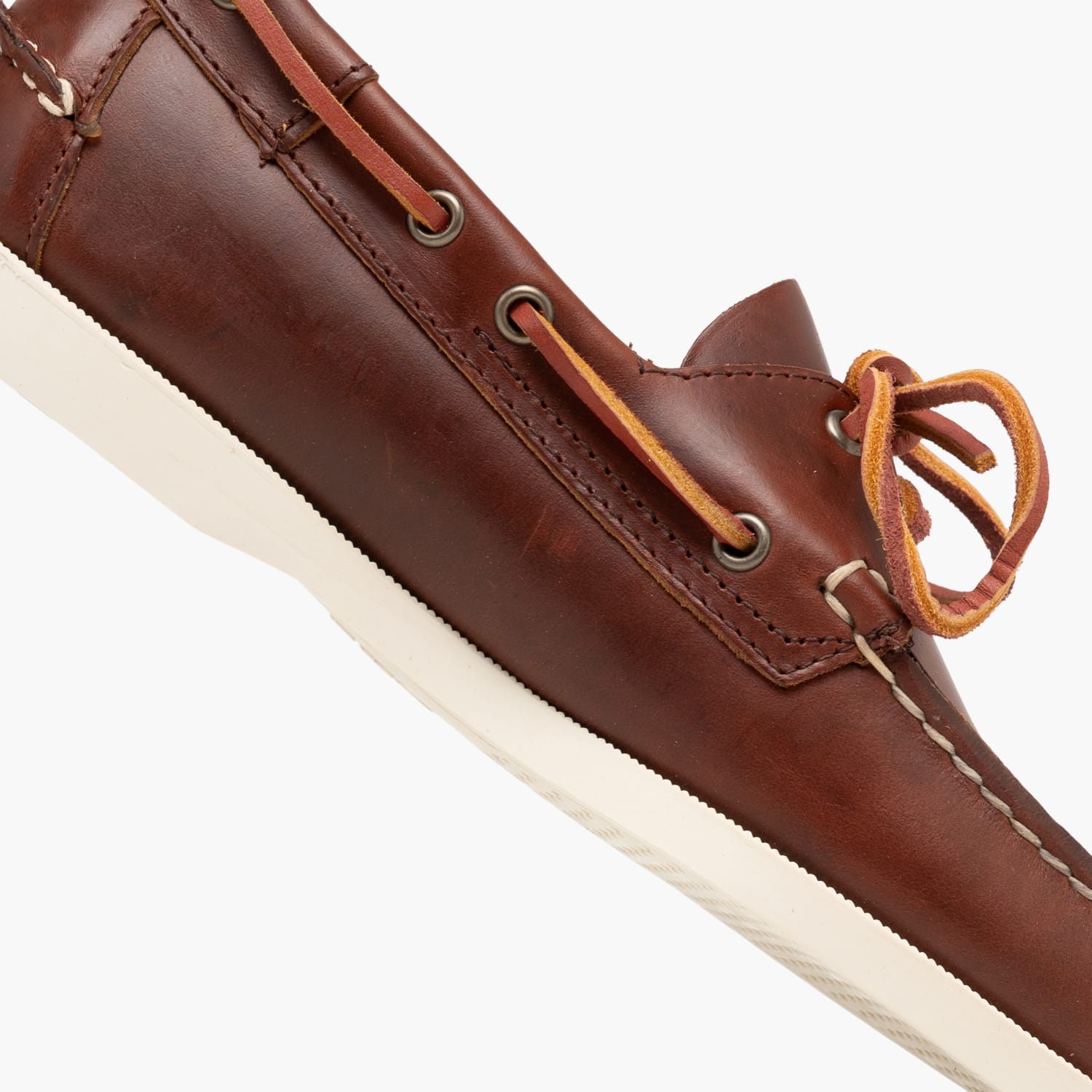 Sebago Portland.Waxed-Brown