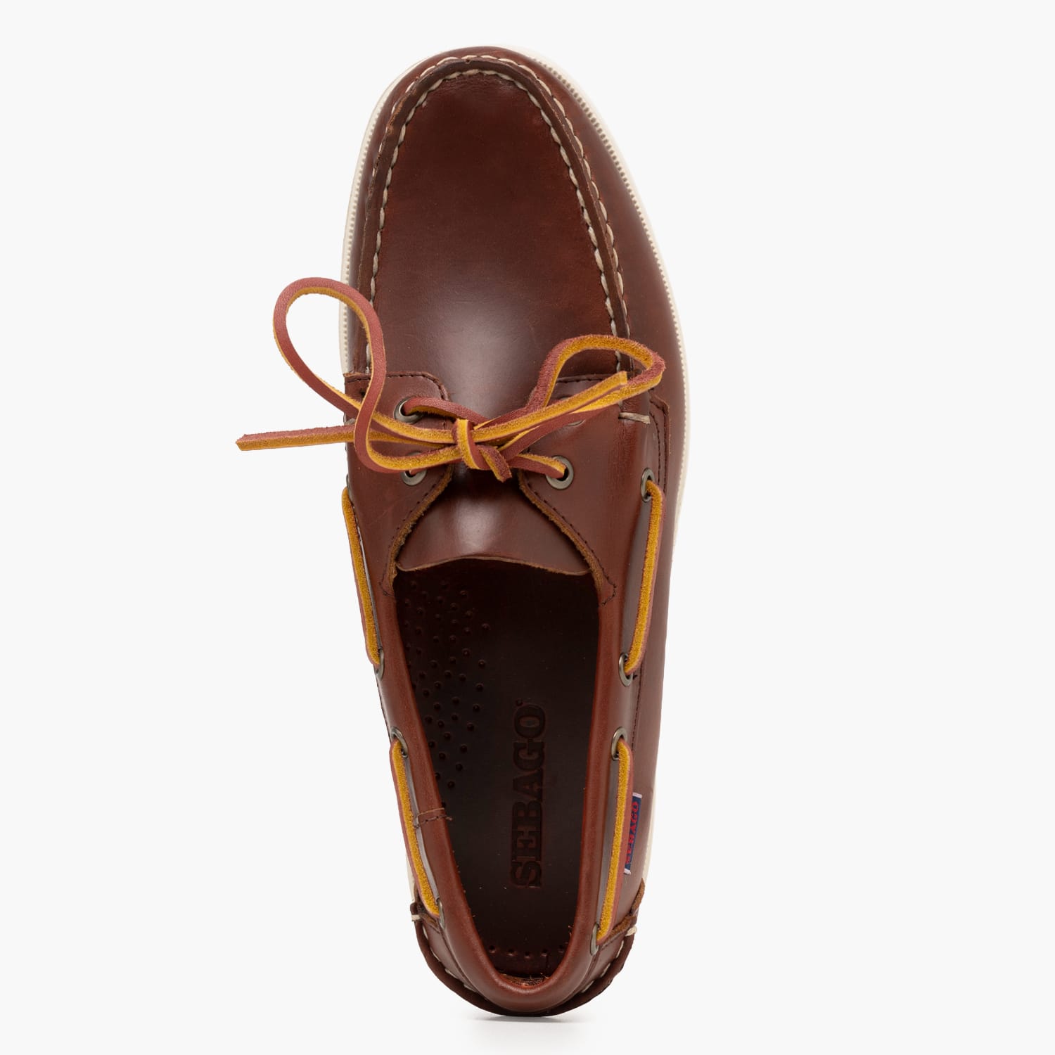 Sebago Portland.Waxed-Brown