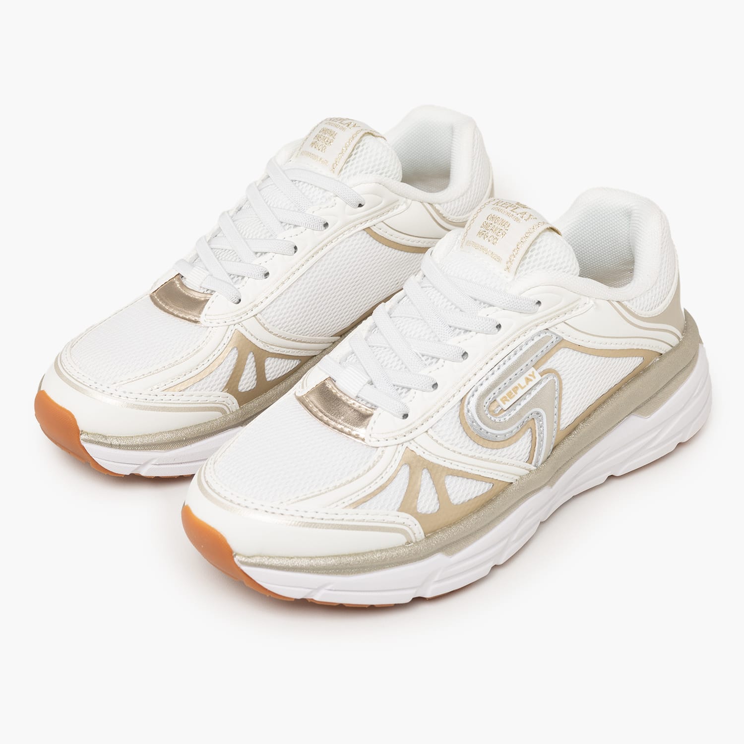 Replay Christal.Jr8-White